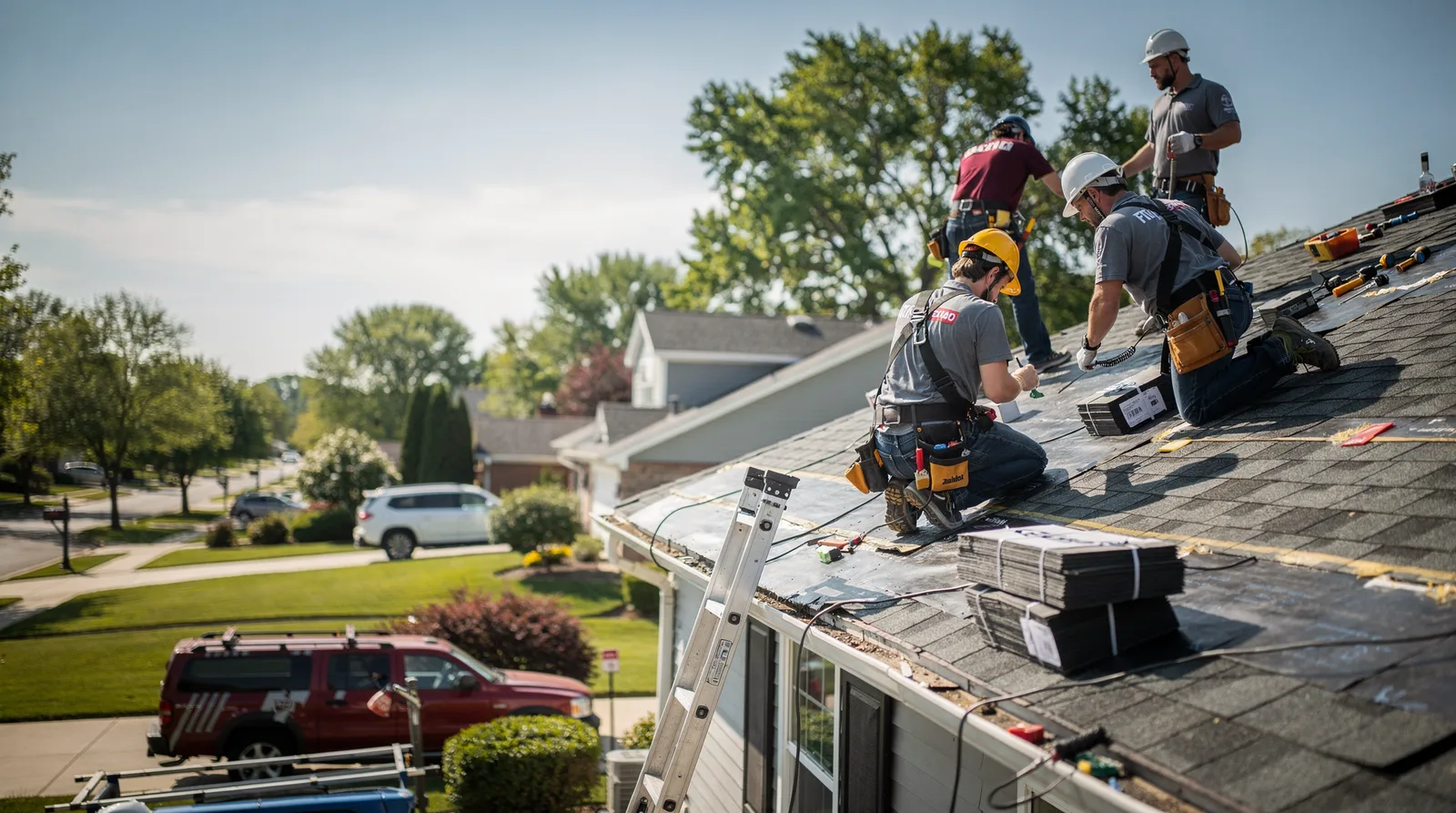 Roof Repair in Paloma, IL around you